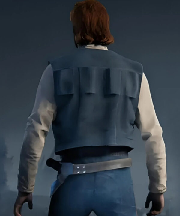 Star Wars Jedi Survivor Cal Kestis Black Leather Vest