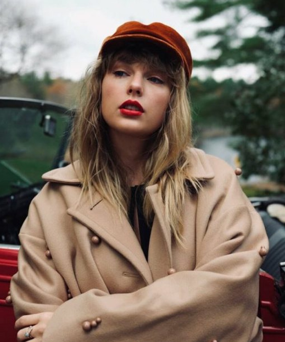 Taylor Swift All Too Well Beige Wool Trench Coat