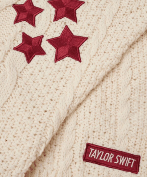 Taylor Swift Red Knit Cardigan – Classic Cozy Winter Sweater
