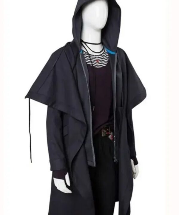 Teagan Croft Titans Rachel Roth Long Coat With Hood