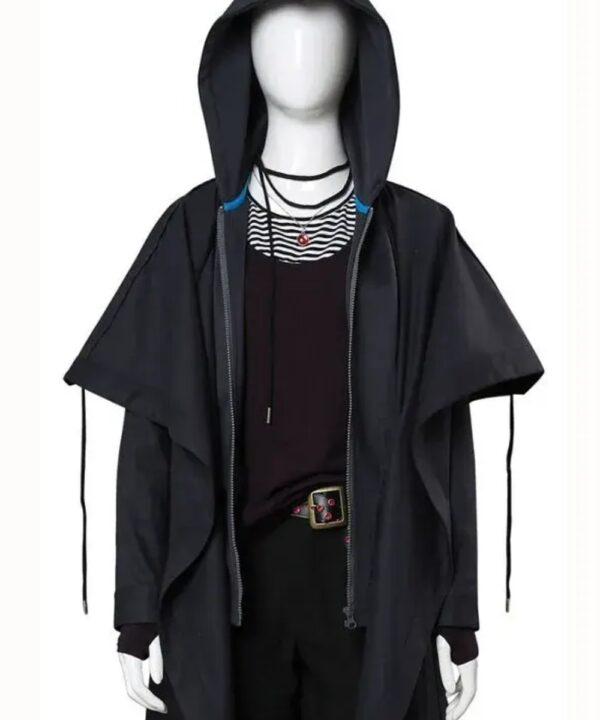 Teagan Croft Titans Rachel Roth Long Coat With Hood