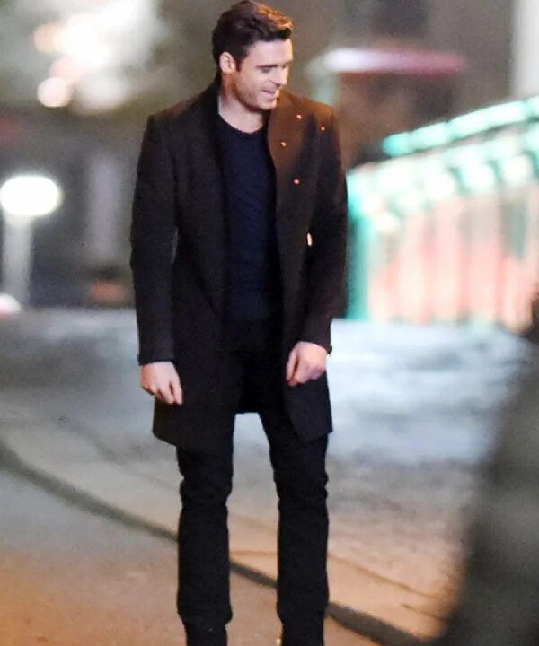 The Eternals Ikaris Mid Length Black Coat