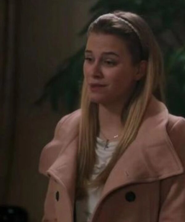 Tiera Skovbye Riverdale Polly Cooper Double-Breasted Coat