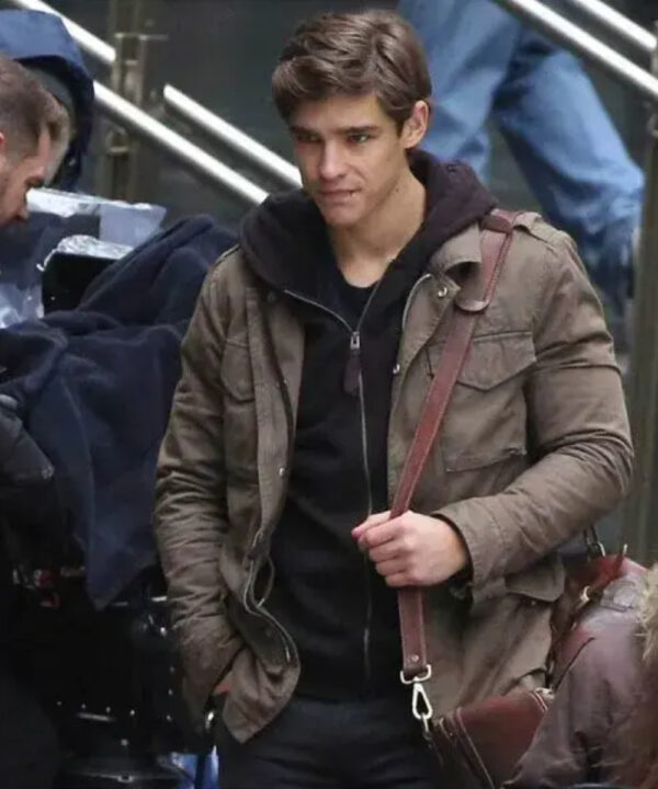 Titans Dick Grayson Brown Cotton Jacket