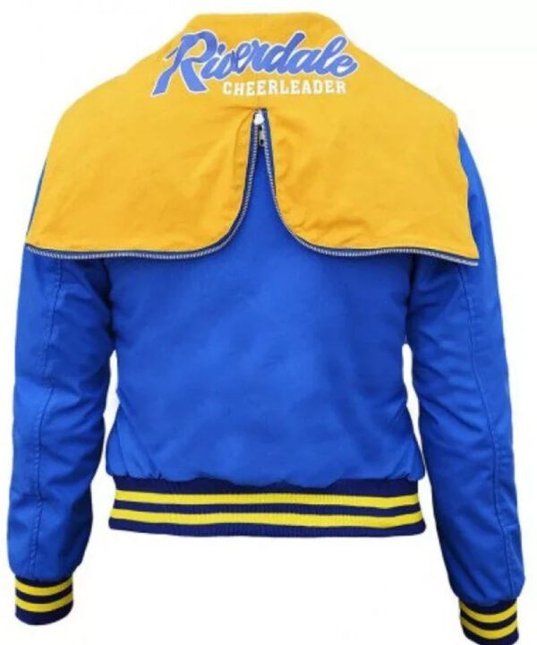 Women’s Riverdale Cheer Girls Blue Yellow Jacket